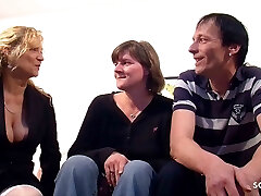 German Mature Teaches Real Old Married Couple How To Fuck In Three Way