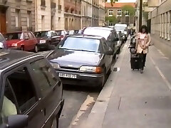 Retro video of slutty French MILF getting plowed in DP having hardcore MMF threesome