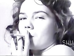 Vintage Ciggy Smoking Honeys