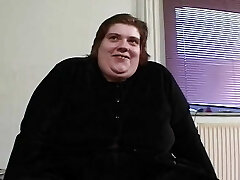 Horny German BBW getting her deep beaver fisted by her dude