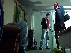 Cute finnish 19yo red sonja with glasses poke with 2 dudes - classic retro suomiporn - kullervo koivisto amateurs