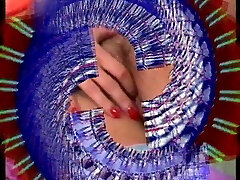 Retro Solo Fisting with regular Dildo