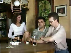 Mischievous Fisting in a german pub