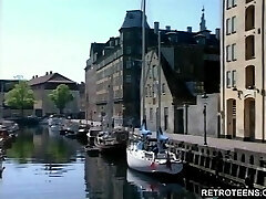 retro teen paar haben eine heiße hardcore-bang retro teen paar haben eine heiße hardcore-bang