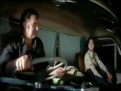Vintage porn movie with a hot honey bonked in a van