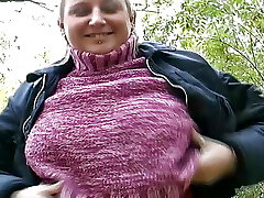 Wonderful German Bbw gets her asshole sprayed with cum in POV