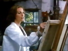 Emily models for a cool painter - 1976