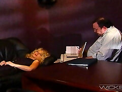 Retro vid of a handsome dude pummeling his boss's wife Missy