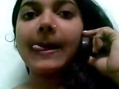 bangla girl showing all to lover live