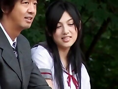 Best Japanese chick Saori Hara in Amazing College/Gakuseifuku, Outdoor JAV scene
