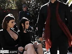 BurningAngel Marley Brinx Seduces A DILF Into Fucking Her During His Wifey'_s Burial