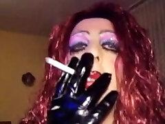 Mandy Smoking Drag Goddess