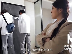 Chinese teacher gang-banged by her energized college girls