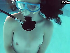 Watch Emi Serene jizz underwater