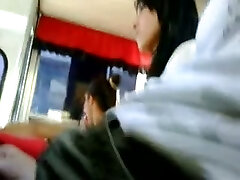Wonderful japanese girl in Dickflash bus cought on candid cam by our public flash hunter