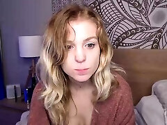 Blonde teen Sierras very first erotic masturbation video