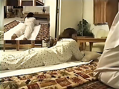 Adorable Jap enjoys in spy cam erotic massage video