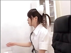 Chinese Nurse Handjob With Latex Gloves