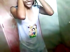 Indian college damsel fucking in public shower