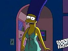 Simpsons Cartoon Sex: Homer  fucking Marge 