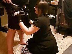 DD Sadie is Wednesday from Adams Family