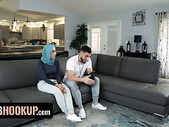 Hijab Fucky-fucky - Beautiful Big Breasted Arab Hottie Bangs Her Soccer Coach To Keep Her Place In The Team