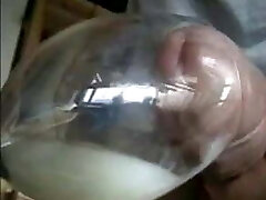 сперма в стакан