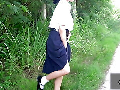 Melon Ice - Thai College Girl Public Masturbating and Get Caught