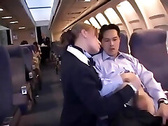 Palm job Stewardess 03