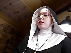 恶毒修道院第5部分。一位圣父必须照顾他所有的修女