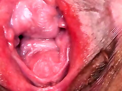 Hot czech teenie gapes her fleshy vulva to the bizarre23dMT