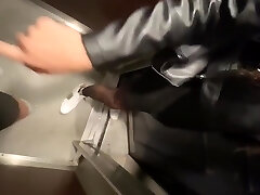 Dirty Fellate Footjob And Rimming After Public Flashing And Risky Elevator Blowjob
