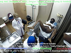 Rina Arem Gets Gyno Examination From Nurse Stacy Shepard & Doctor Tampa During Rina's Yearly GirlsGoneGyno Physical Exam