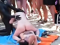 Nasty People Fucking Out At The Beach