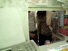 Splendid Asian babe gets two guys to fuck her tight cunt hole