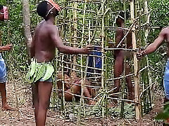Somewhere in west Africa, on our annual jamboree, the king fucks the most beautiful maiden in the cage while his Queen and the guards are eyeing
