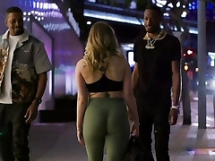 BLACKEDRAW Little Gym Babe Anna Claire Gets 2 BBC Work-out