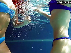 Russian famous starting lesbians enjoy naked swimming