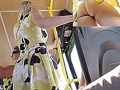 Stunning summer suit upskirt vid