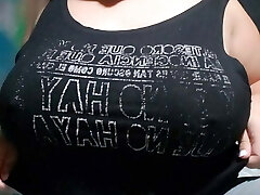 Busty Preggie Girl Masturbates Till Orgasm - Squirting