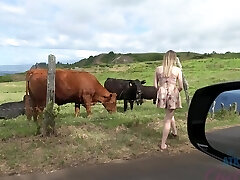 Blonde darling groans while getting fucked - Melody Marks