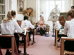 Sex lessons with teacher Brigitte Lahaie, upscaled to 4K