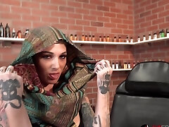 Sully Savage gets a fresh UV face tattoo Sully Savage gets a fresh UV face tattoo