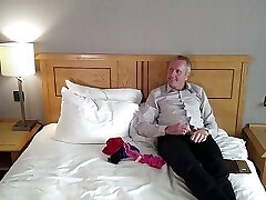 Maid catches g-string wanker Maid catches g-string wanker