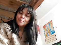 stepmom, I want to rub, caress your thick and ginormous cock