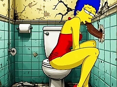 i simpson porno parodia: sexy barare moglie marge lascia un tizio nero il suo cazzo in bagno pubblico i simpson porno parodia: sexy barare moglie marge lascia un tizio nero il suo cazzo in bagno pubblico
