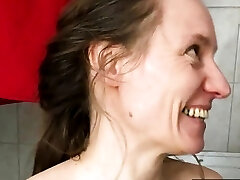 British Amateur MILF Claire's Saggy Small Tits