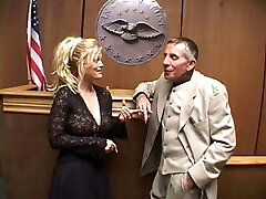 Horny babe with puny perky tits sucks and takes cock behind clubs