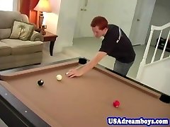 Ginger twink assfucked by all american