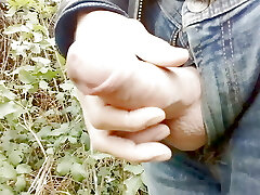 Outdoor Cruising Cumming in Public - Rockard Parent